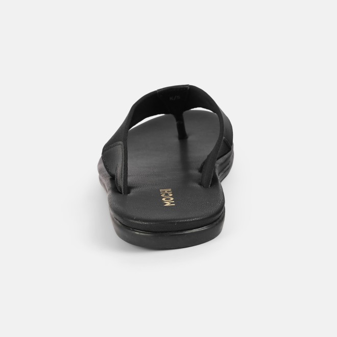 Mochi Women Black Casual Slippers (SKU: 32-1416-11-36)