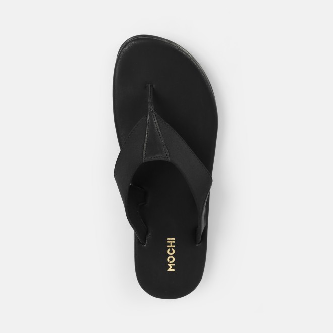 Mochi Women Black Casual Slippers (SKU: 32-1416-11-36)