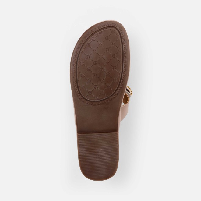 Mochi Women Rose-gold Casual Slippers (SKU: 32-1462-52-37)