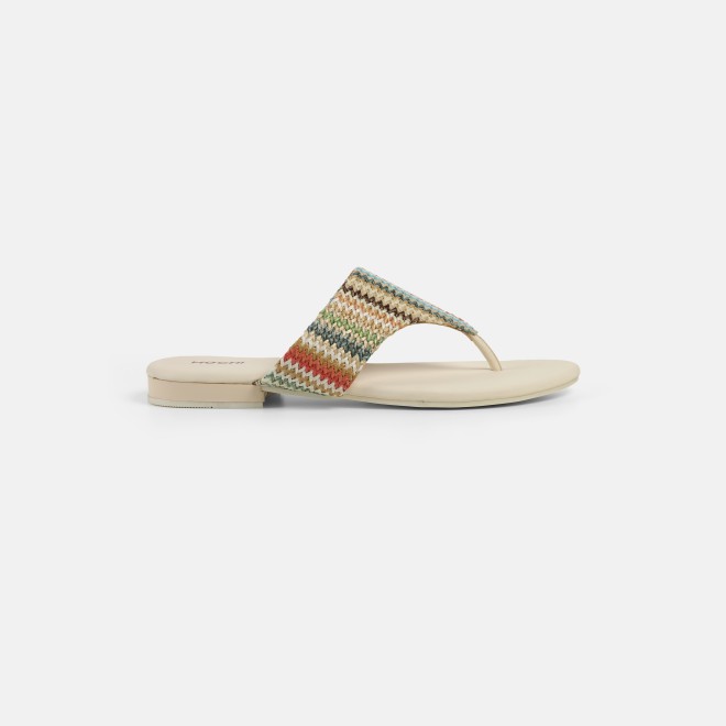 Mochi Women Off-white Casual Slippers (SKU: 32-1470-66-36)