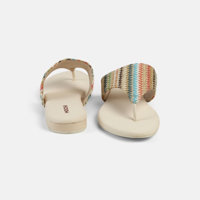 Mochi Women Off-white Casual Slippers (SKU: 32-1470-66-36)