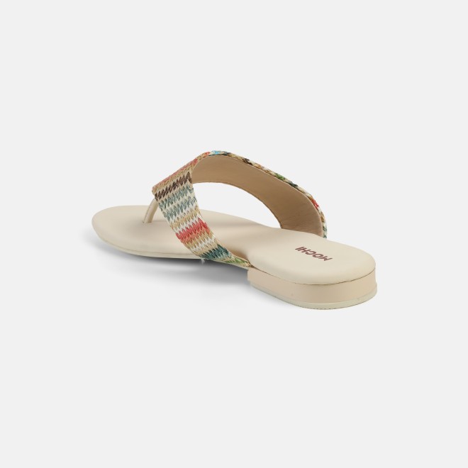 Mochi Women Off-white Casual Slippers (SKU: 32-1470-66-36)