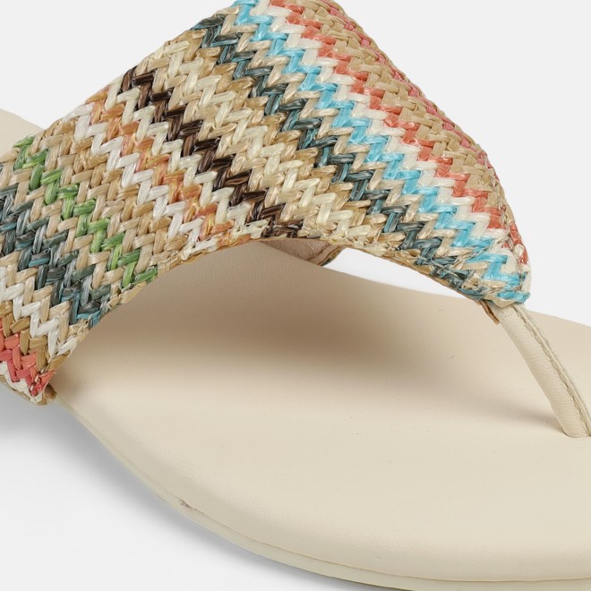 Mochi Women Off-white Casual Slippers (SKU: 32-1470-66-36)