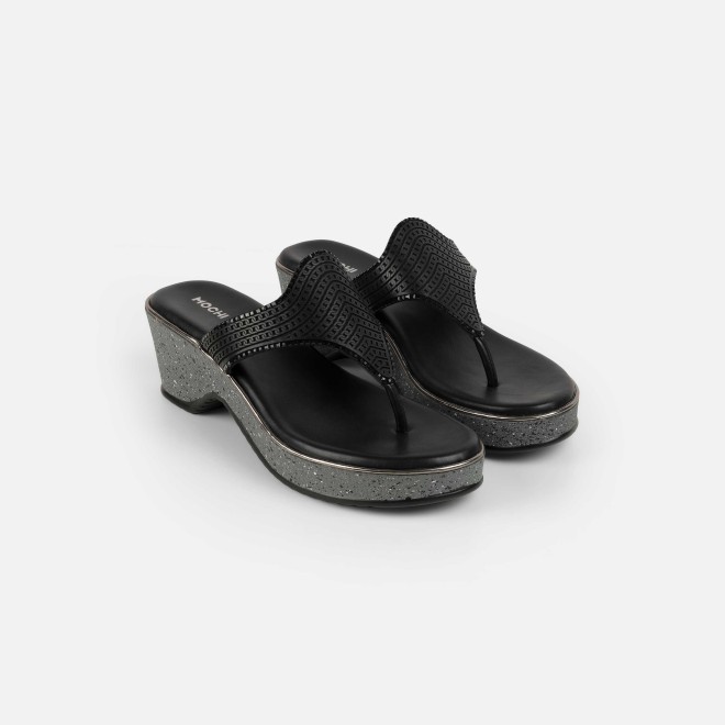 Mochi Women Black Casual Slip Ons (SKU: 32-1474-11-36)
