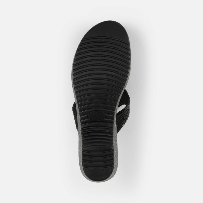 Mochi Women Black Casual Slip Ons (SKU: 32-1474-11-36)