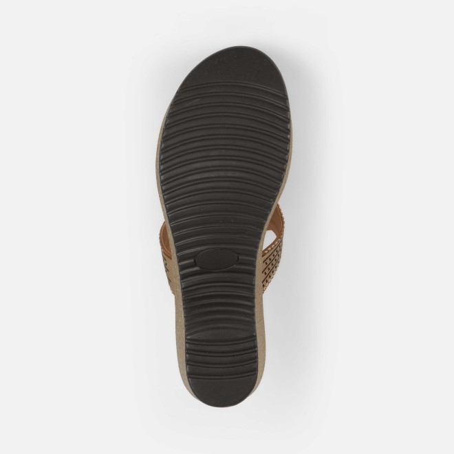 Mochi Women Antic-gold Casual Slip Ons (SKU: 32-1474-28-36)