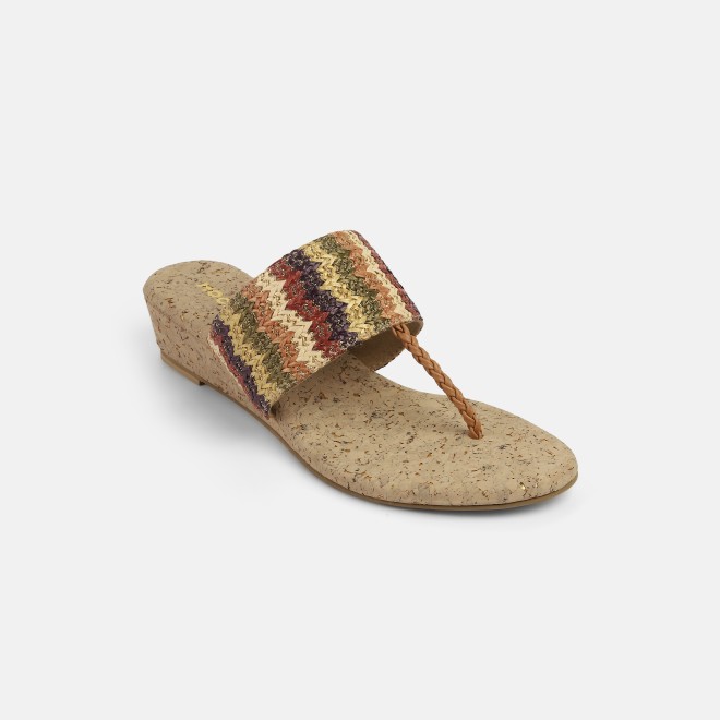 Mochi Women Brown-multi Casual Slip Ons (SKU: 32-1475-64-36)