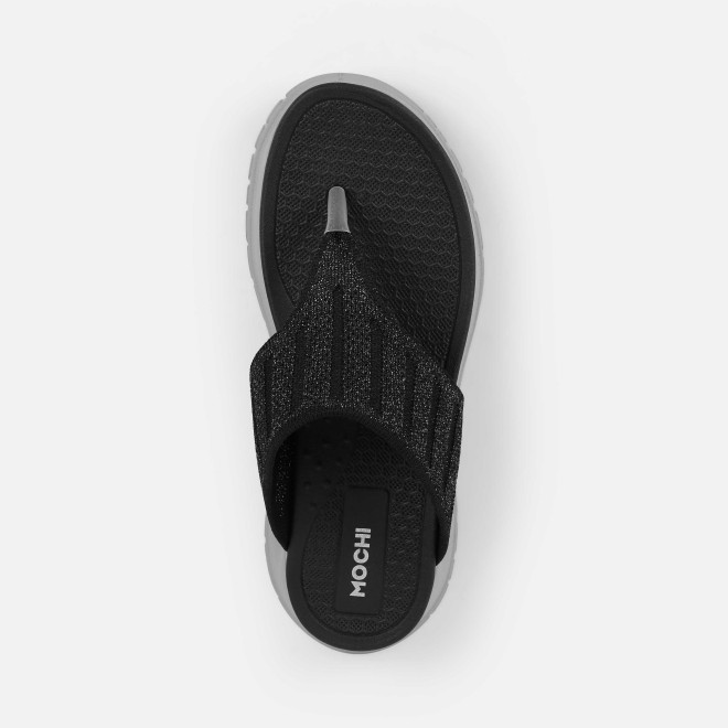 Mochi Women Black Casual Slippers (SKU: 32-1477-11-36)