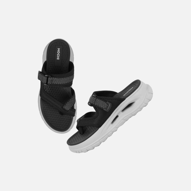 Mochi Women Black Casual Slippers (SKU: 32-1478-11-36)