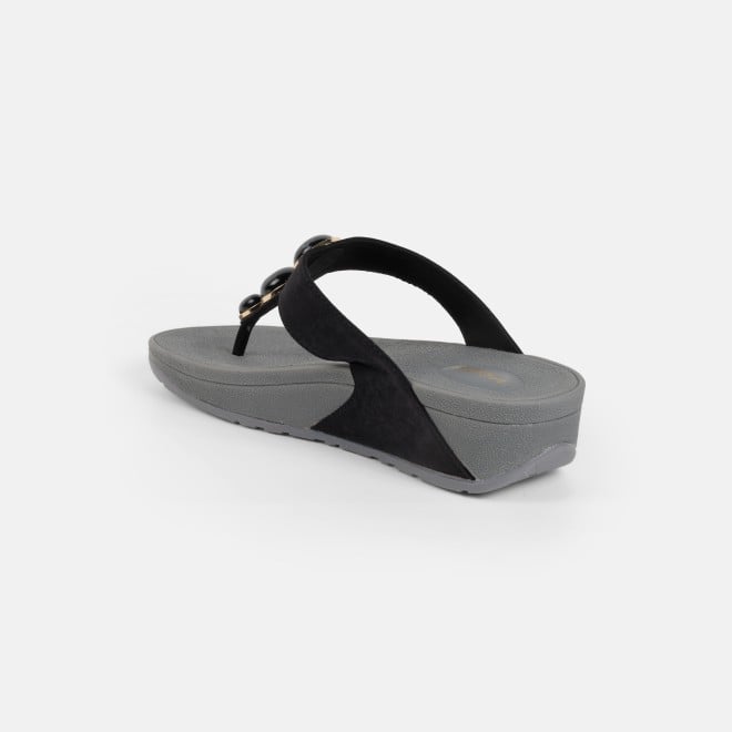 Mochi Women Black Casual Slippers (SKU: 32-1502-11-36)