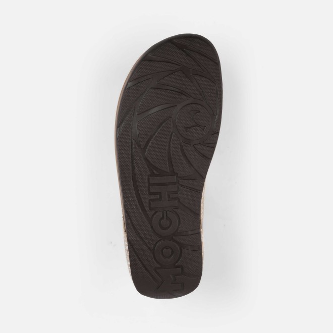 Mochi Women Beige Casual Slippers (SKU: 32-1512-20-37)