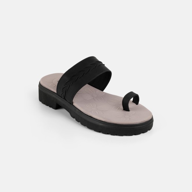 Mochi Women Black Casual Slip Ons (SKU: 32-1529-11-36)