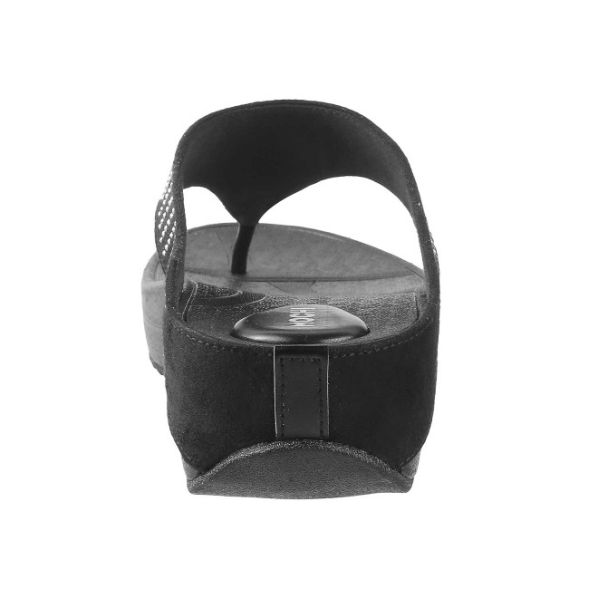 Mochi Women Black Casual Slippers (SKU: 32-1555-11-36)