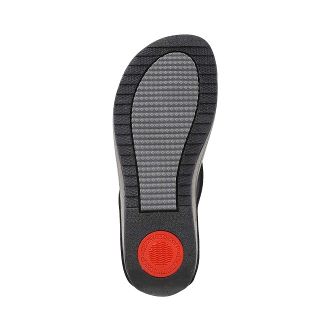 Mochi Women Black Casual Slippers (SKU: 32-1555-11-36)