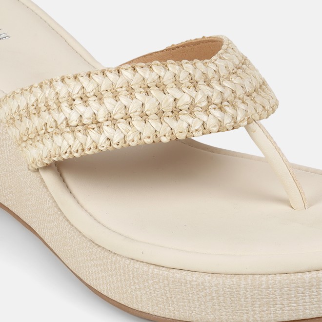 Mochi Women Off-white Casual Slip Ons (SKU: 32-1562-66-36)
