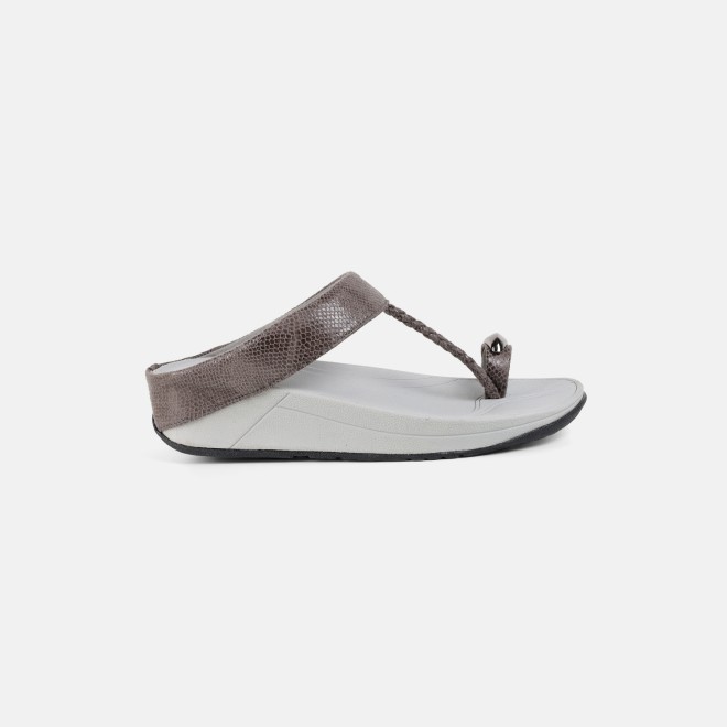 Mochi Women Grey Casual Slip Ons (SKU: 32-1567-14-36)