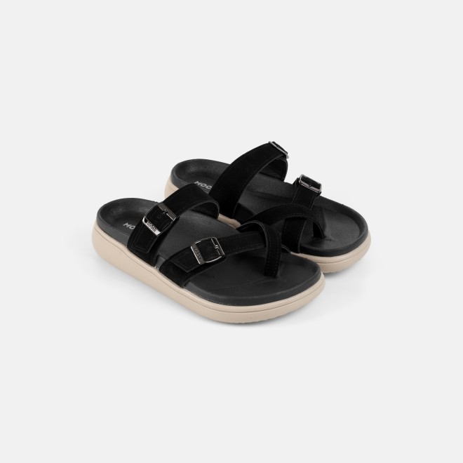 Mochi Women Black Casual Slippers (SKU: 32-1572-11-36)