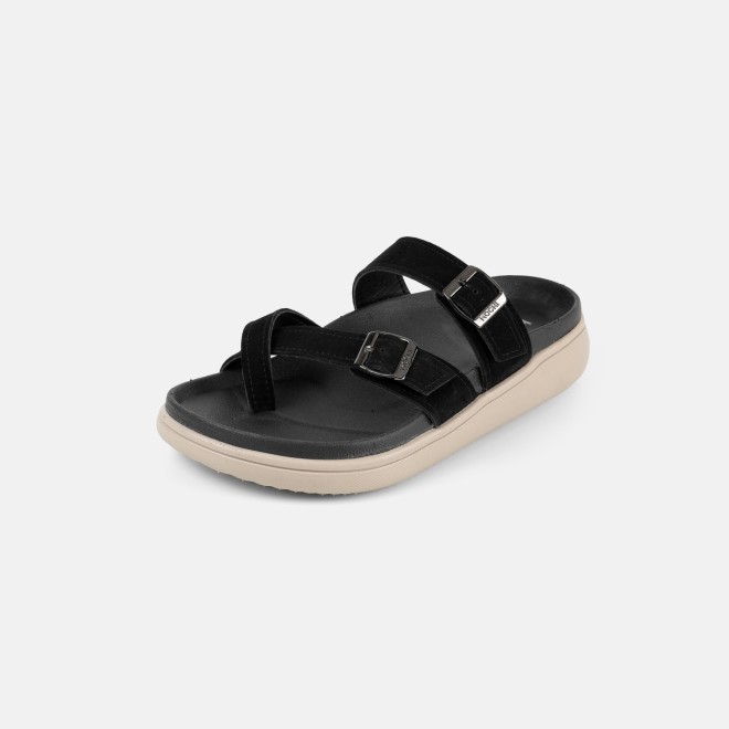 Mochi Women Black Casual Slippers (SKU: 32-1572-11-36)