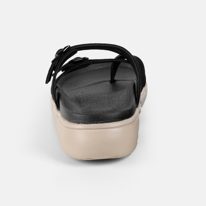 Mochi Women Black Casual Slippers (SKU: 32-1572-11-36)