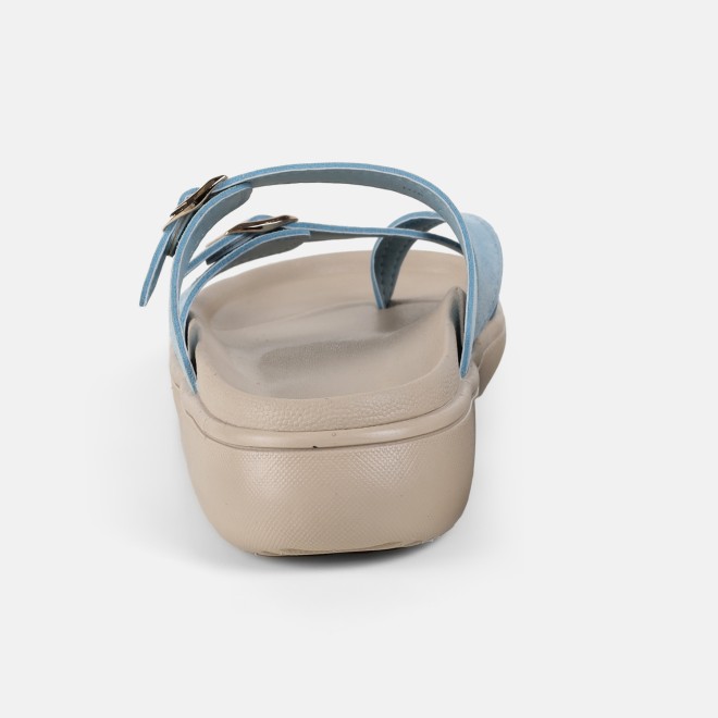 Mochi Women Light-blue Casual Slippers (SKU: 32-1572-32-37)