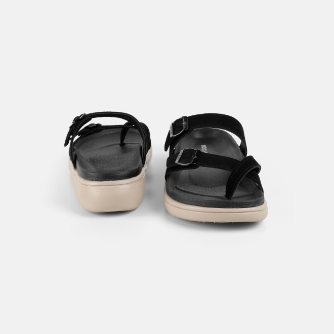 Mochi Women Black Casual Slippers (SKU: 32-1572-11-36)