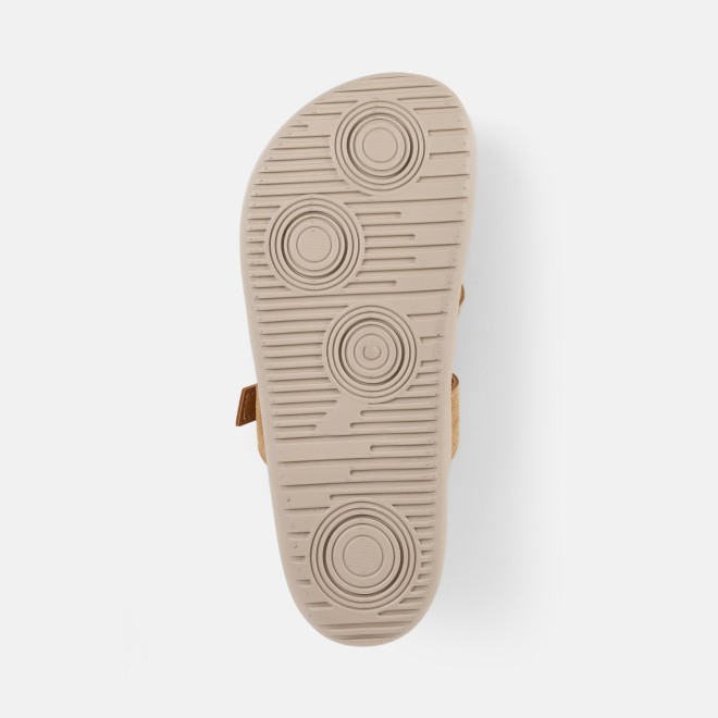 Mochi Women Tan Casual Slippers (SKU: 32-1572-23-36)