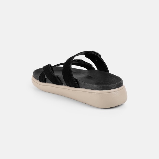 Mochi Women Black Casual Slippers (SKU: 32-1572-11-36)
