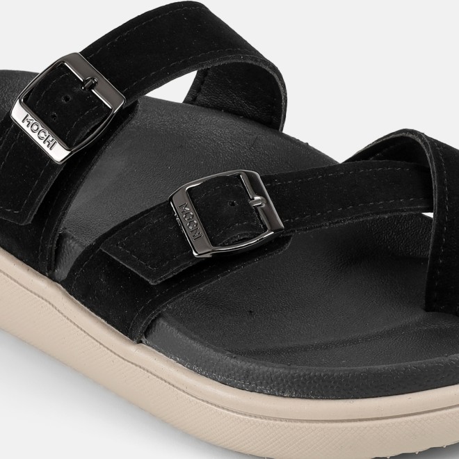 Mochi Women Black Casual Slippers (SKU: 32-1572-11-36)