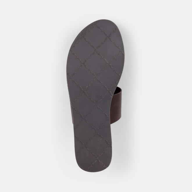 Mochi Women Brown Casual Slippers (SKU: 32-1576-12-36)