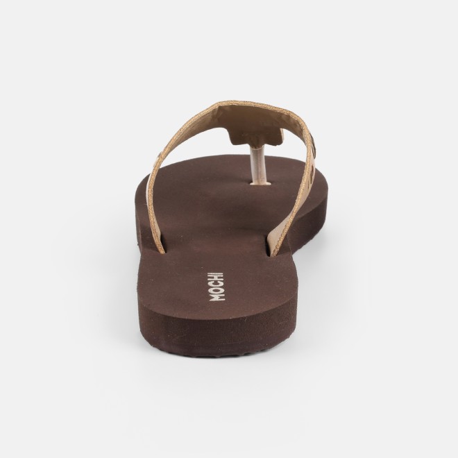 Mochi Women Beige Casual Slippers (SKU: 32-1639-20-36)
