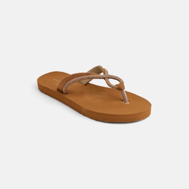 Mochi Women Antic-gold Casual Slippers (SKU: 32-1641-28-36)