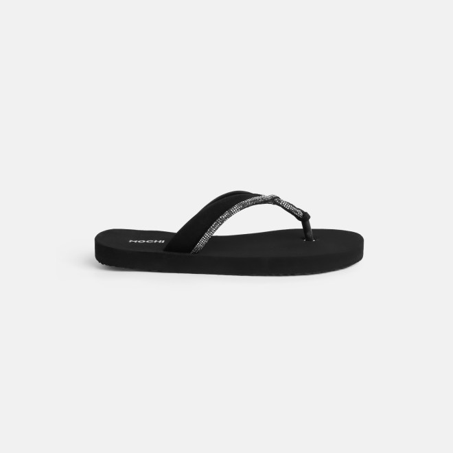 Mochi Women Black Casual Slippers (SKU: 32-1641-11-36)