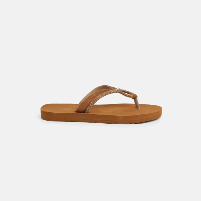 Mochi Women Antic-gold Casual Slippers (SKU: 32-1641-28-36)