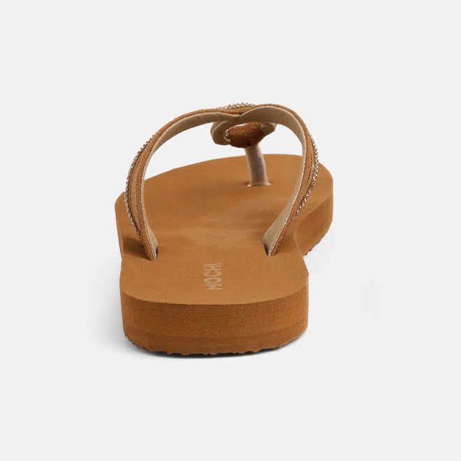Mochi Women Antic-gold Casual Slippers (SKU: 32-1641-28-36)