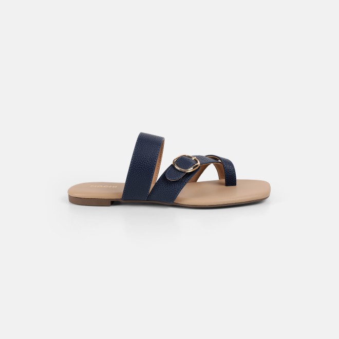 Mochi Women Blue-navy Casual Slip Ons (SKU: 32-1658-17-36)