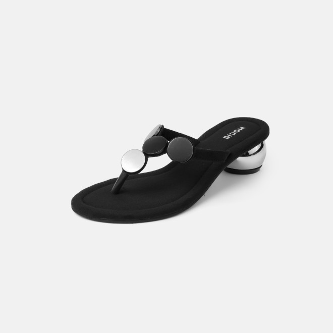 Mochi Women Black Casual Slip Ons (SKU: 32-1675-11-36)