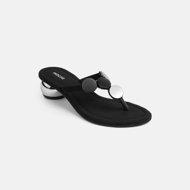 Mochi Women Black Casual Slip Ons (SKU: 32-1675-11-36)