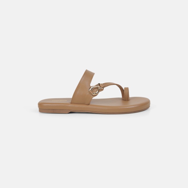 Mochi Women Beige Casual Slip Ons (SKU: 32-1682-20-36)