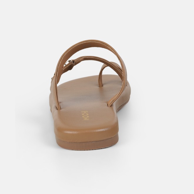 Mochi Women Beige Casual Slip Ons (SKU: 32-1682-20-36)