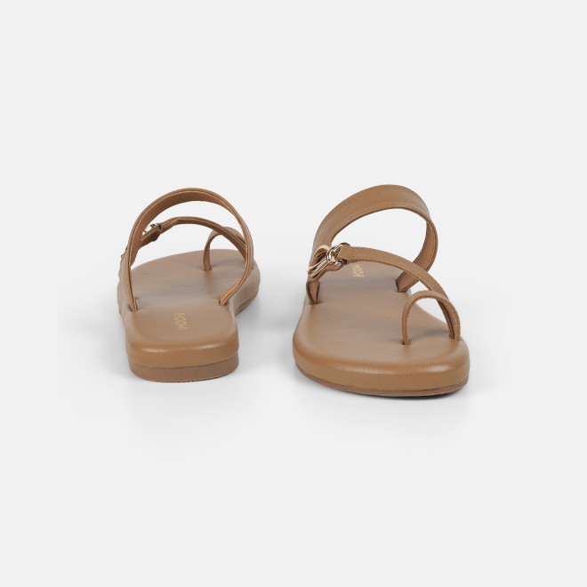 Mochi Women Beige Casual Slip Ons (SKU: 32-1682-20-36)