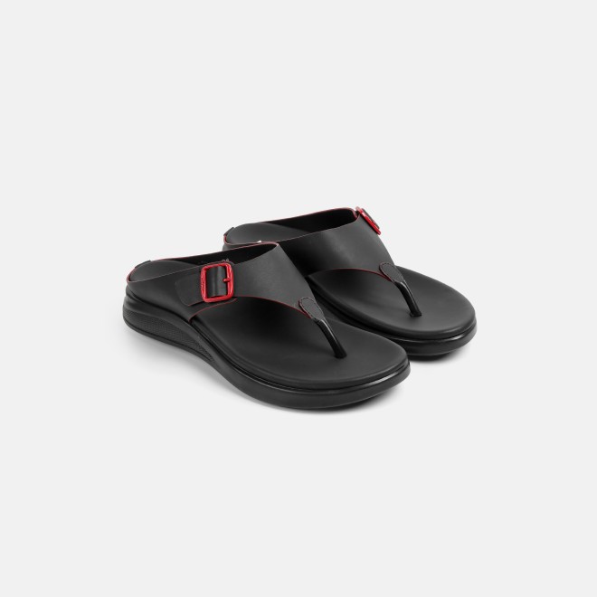 Mochi Women Black Casual Slippers (SKU: 32-1685-11-36)