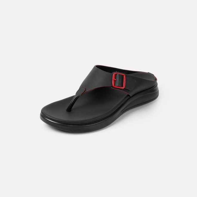 Mochi Women Black Casual Slippers (SKU: 32-1685-11-36)