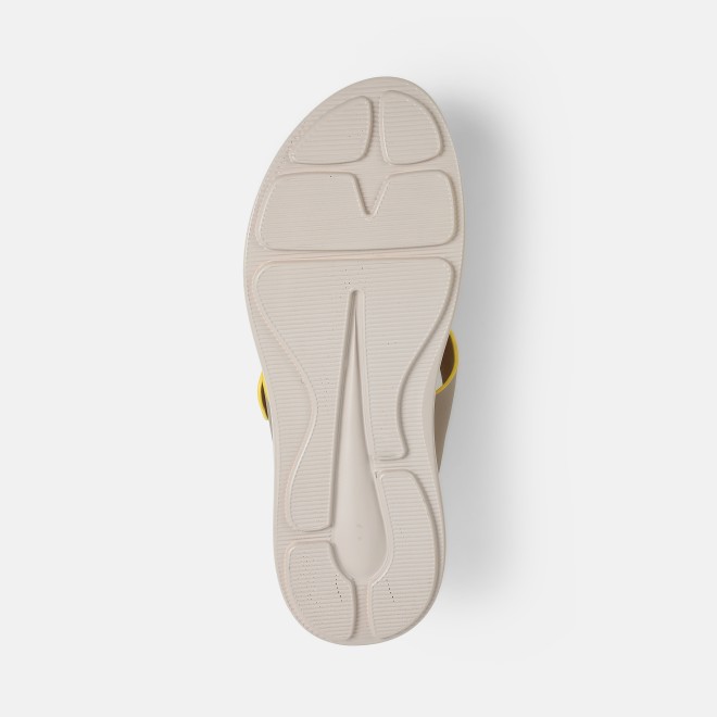 Mochi Women Beige Casual Slippers (SKU: 32-1685-20-36)