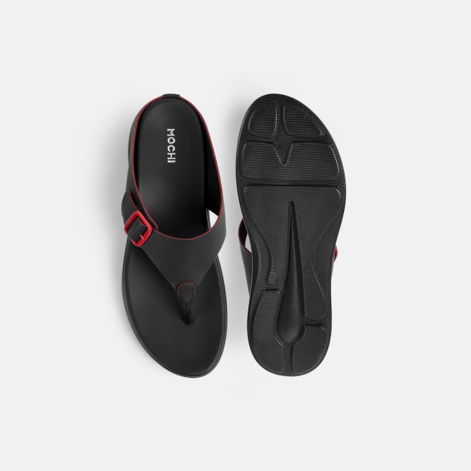 Mochi Women Black Casual Slippers (SKU: 32-1685-11-36)