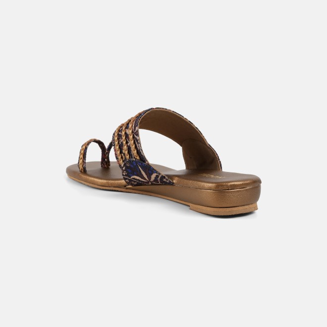 Mochi Women Black Ethnic Slip Ons (SKU: 32-1693-11-36)