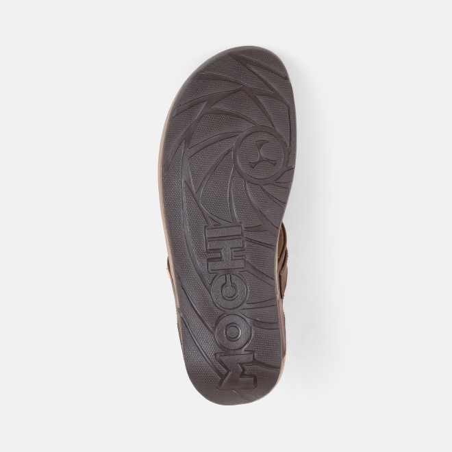 Mochi Women Brown Casual Slippers (SKU: 32-1719-12-36)
