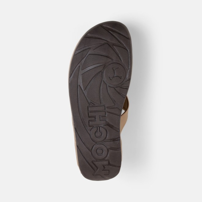 Mochi Women Beige Casual Slippers (SKU: 32-1721-20-36)