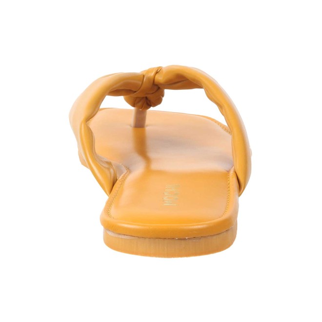 Mochi Women Yellow Casual Slippers (SKU: 32-1762-33-37)