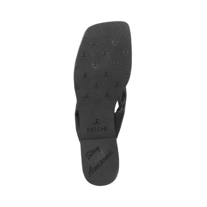 Mochi Women Black Casual Slippers (SKU: 32-1762-11-36)