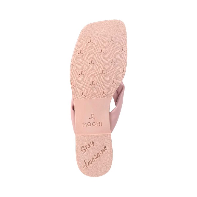 Mochi Women Pink Casual Slippers (SKU: 32-1762-24-36)